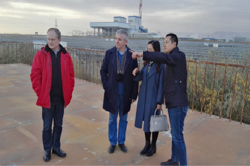 乌克兰文尼察国立技术大学受邀赴新能源公司参观访问 乌克兰文尼察国立技术大学受邀赴新能源公司参观访问