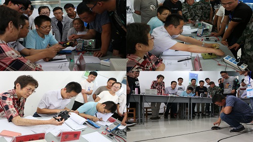 新能源公司举行第一届电子设计竞赛