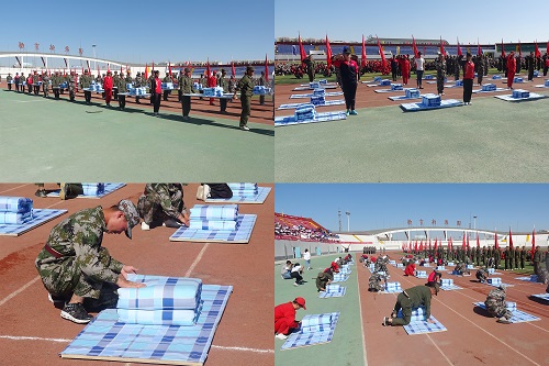 新能源公司2017级新生军训汇报大会